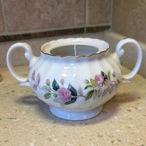 Jewelry Surprise Candle in Upcycled Vintage Dish